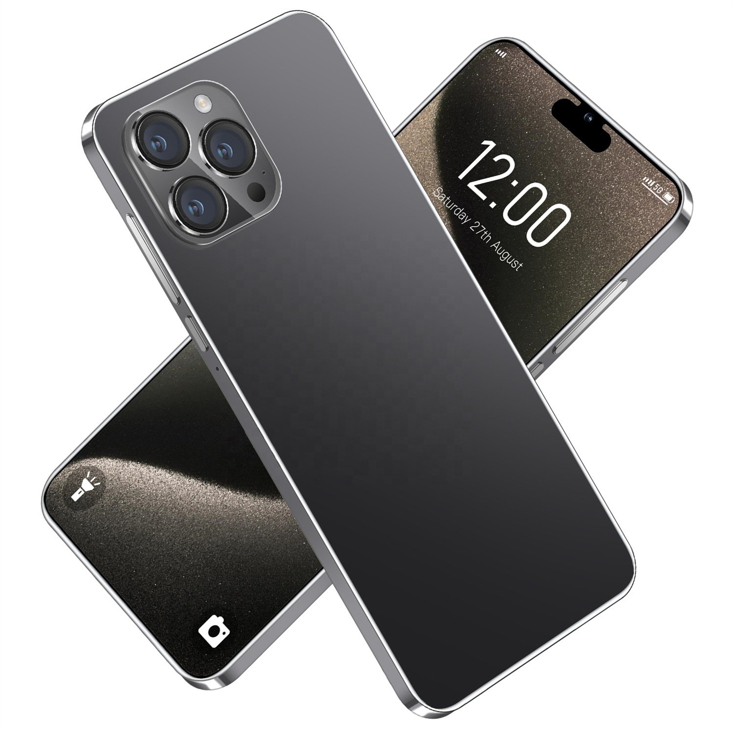 15 Pro Max 7.3inch Android 16gb+1tb Mobile Cell Phone Android 13 Smartphone Unlocked Mobile Phones For I15